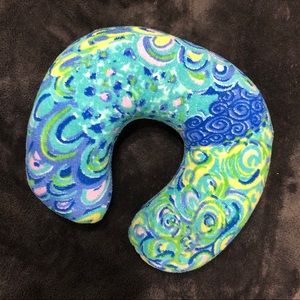 Lilly Pulitzer Lilly’s Lagoon Neck Pillow!
